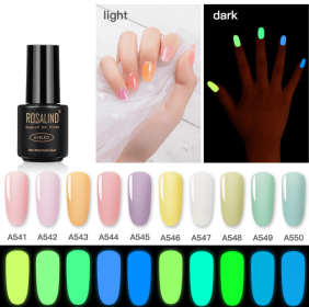 Color: RAA549 - Fluorescent glow-in-the-dark nail polish gel